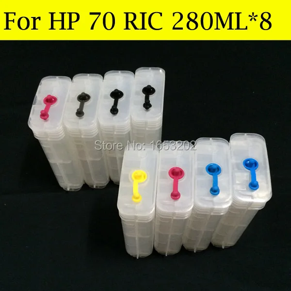 8 шт. картридж для принтера HP Z5200 Z2100 280 мл|arc chip|hp ink cartridge chiphp chip |