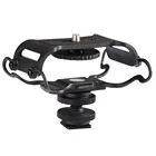 Универсальное амортизирующее крепление микрофона и портативного рекордера BOYA BY-C10-подходит для Zoom H4n, H5, H6, Tascam DR-40, DR-05, DR-07 с