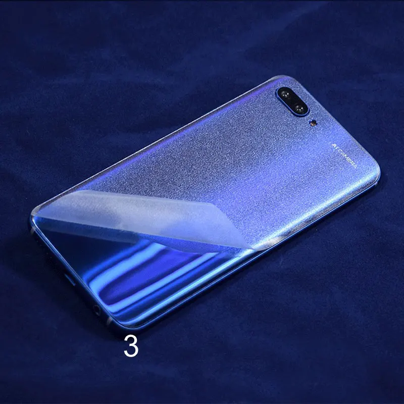 2018 прозрачное матовое наклейка на заднюю пленку для телефона huawei Honor 10