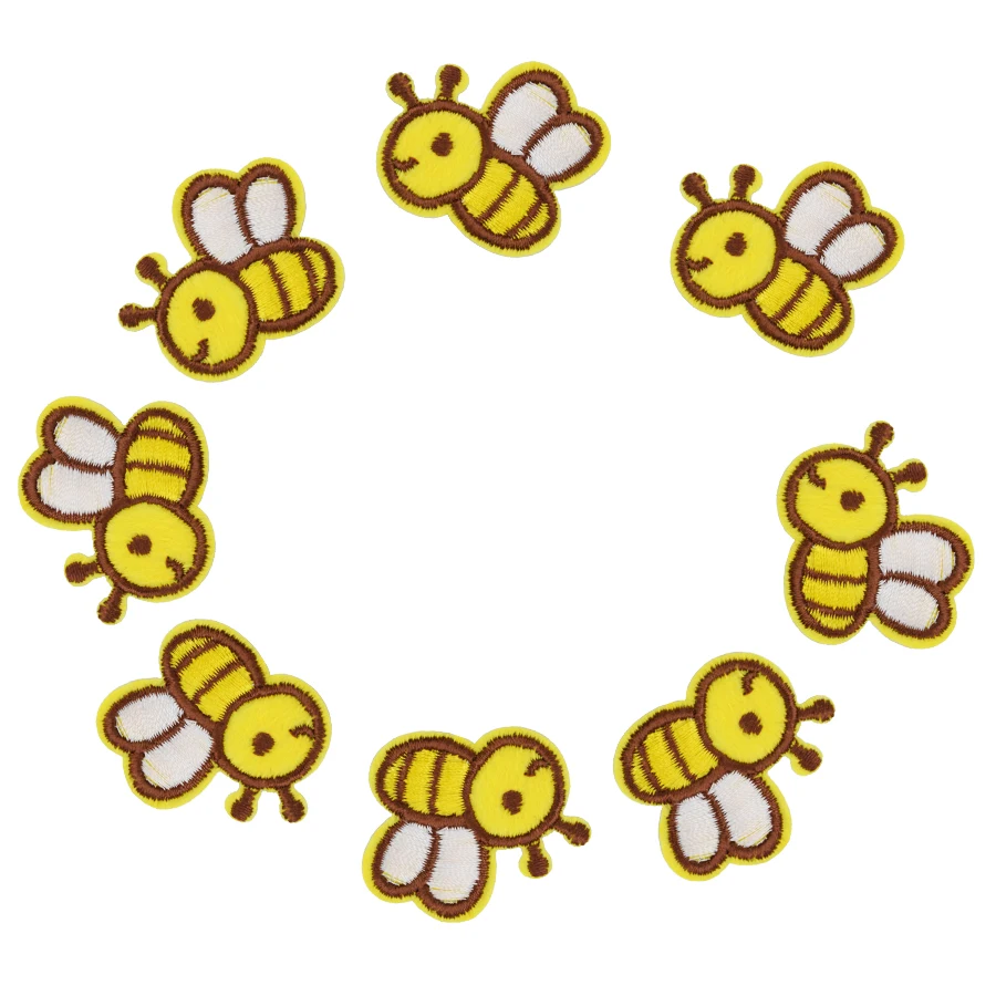 10 шт. вышитые нашивки в виде пчелы | Дом и сад