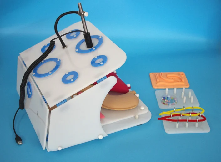 Лапароскопическая имитация для тренировок большой тип шеластическая