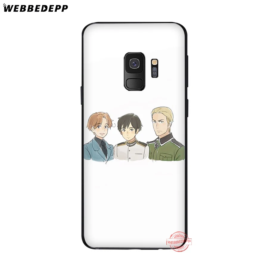 WEBBEDEPP Hetalia Axis Powers мягкий чехол для Samsung A6 A7 A8 A9 J6 2018 S6 S7 S8 S9 S10E S20 Ultra Note 8 9 10 Lite Plus |