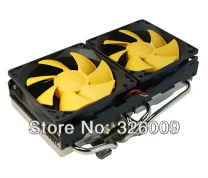 VGA Кулер с двумя вентиляторами 9 см вентилятор 4 тепловыми трубками GTX980 970 r9 290
