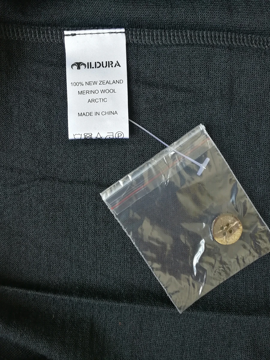 Мужская футболка из 100% мериносовой шерсти базовый слой с коротким рукавом
