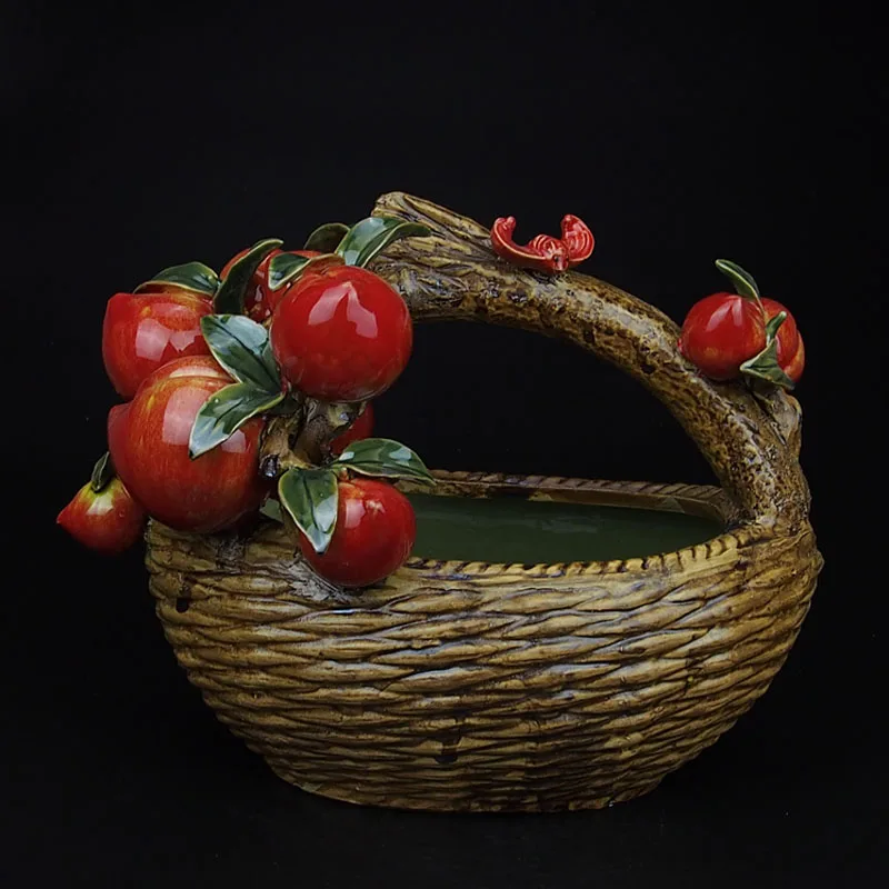 Народное искусство керамическая фарфоровая китайская настольная миска для