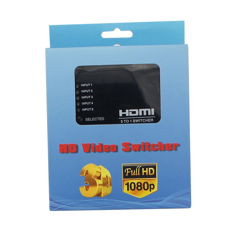 HDMI сплиттер 4K * 2K Переключатель 5X1 для XBOX 360 PS4/3 Smart Android HDTV 5-портовый адаптер |