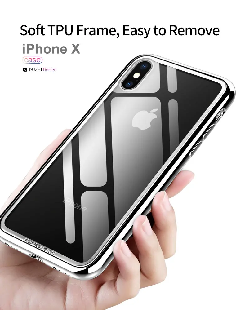 Для iphone X чехол оригинальный Duzhi брендовый противоударный глянцевый для iphoneX