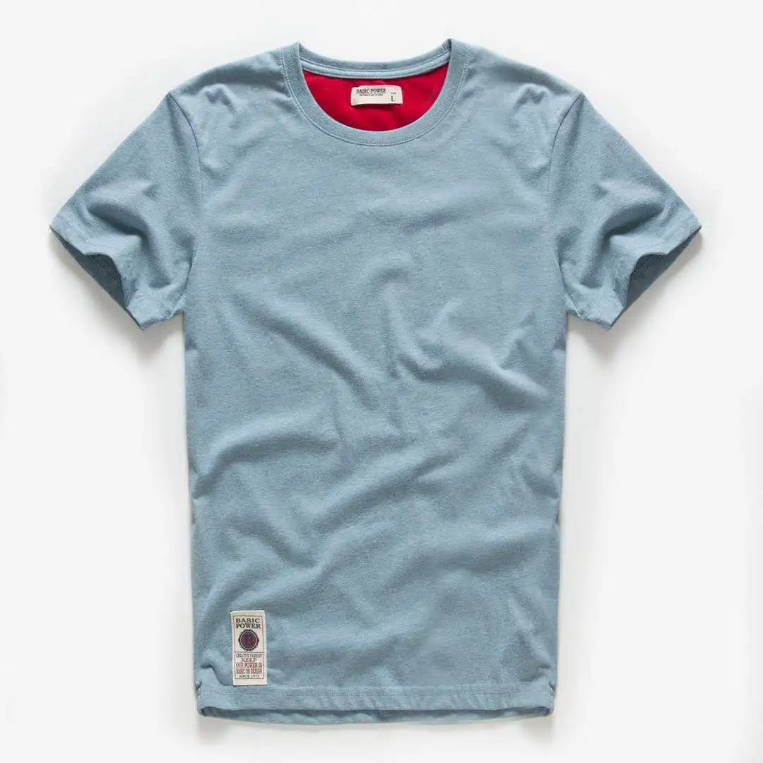 Мужская футболка с коротким рукавом из мягкой эластичной ткани|print t-shirt|new menmen summer