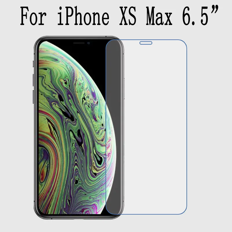 Высококачественное закаленное стекло для iPhone X XR XS Max 4 5 6 6s 7 8 Plus 10 SE Защитная
