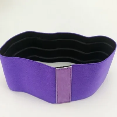 Purple M Новые силиконовые скользящие хлопковые Эспандеры для бедер эластичные ленты для упражнений на бедрах и бедрах клейкие ленты для фитнеса ленты для тренировок - Цвет: Purple M