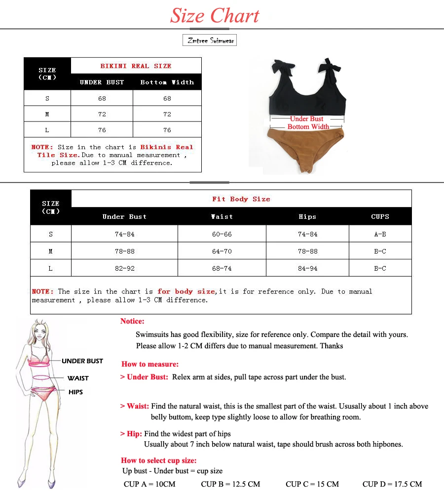 ZMTREE Bandage Bikini Swimwear 2017 Biquini Push Up Set Woman Beach Bathing Suit Sexy Maillot De Bain Brazilian Swimsuit |