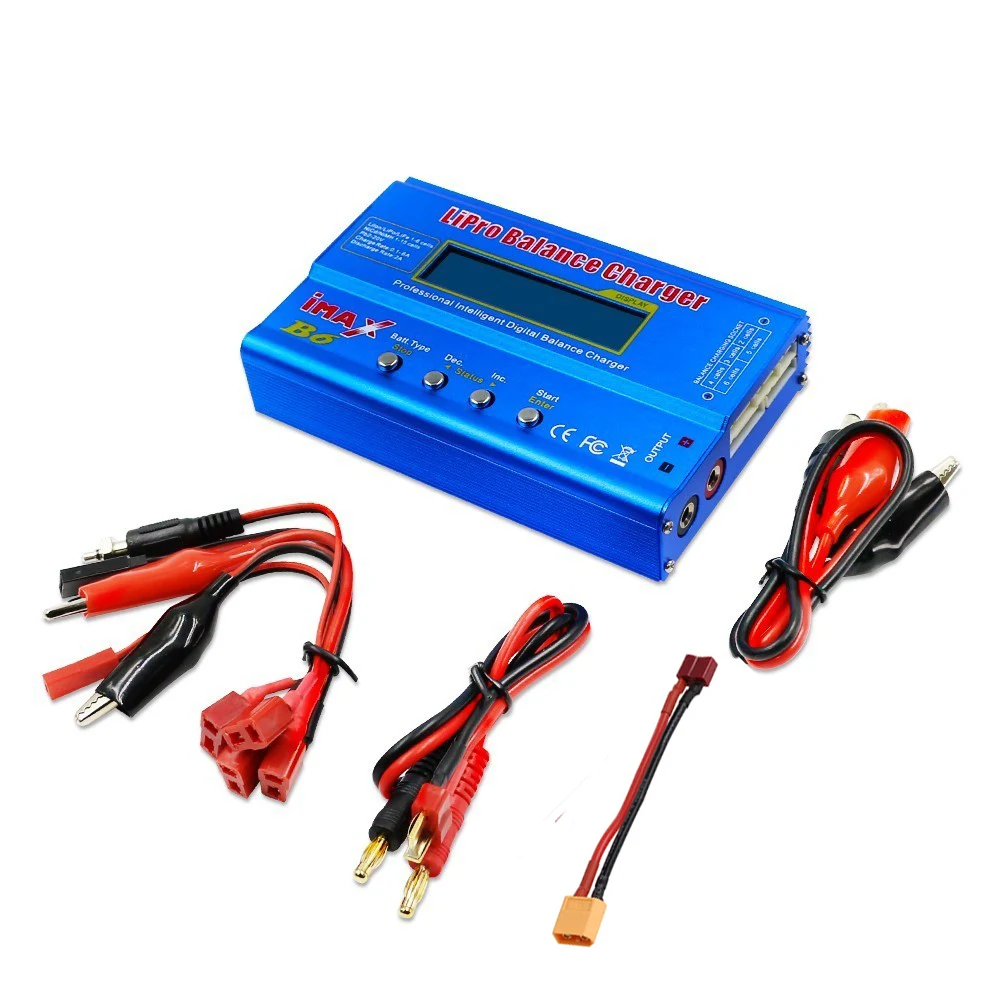 IMAX B6 80 Вт беспилотное зарядное устройство s Multifunct 2S 6S Lipo Lipro Цифровое для RC батареи