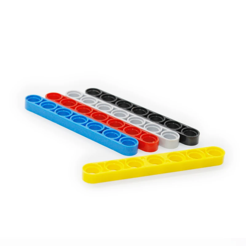 20 шт./лот Technic Beam 1*7 тонкие детали/механические блоки собирают частицы набор