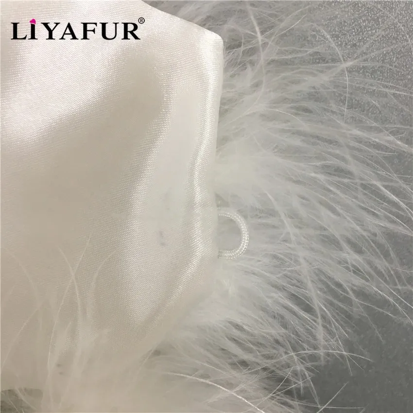 Женское свадебное платье из натурального страусиного меха накидка невесты для