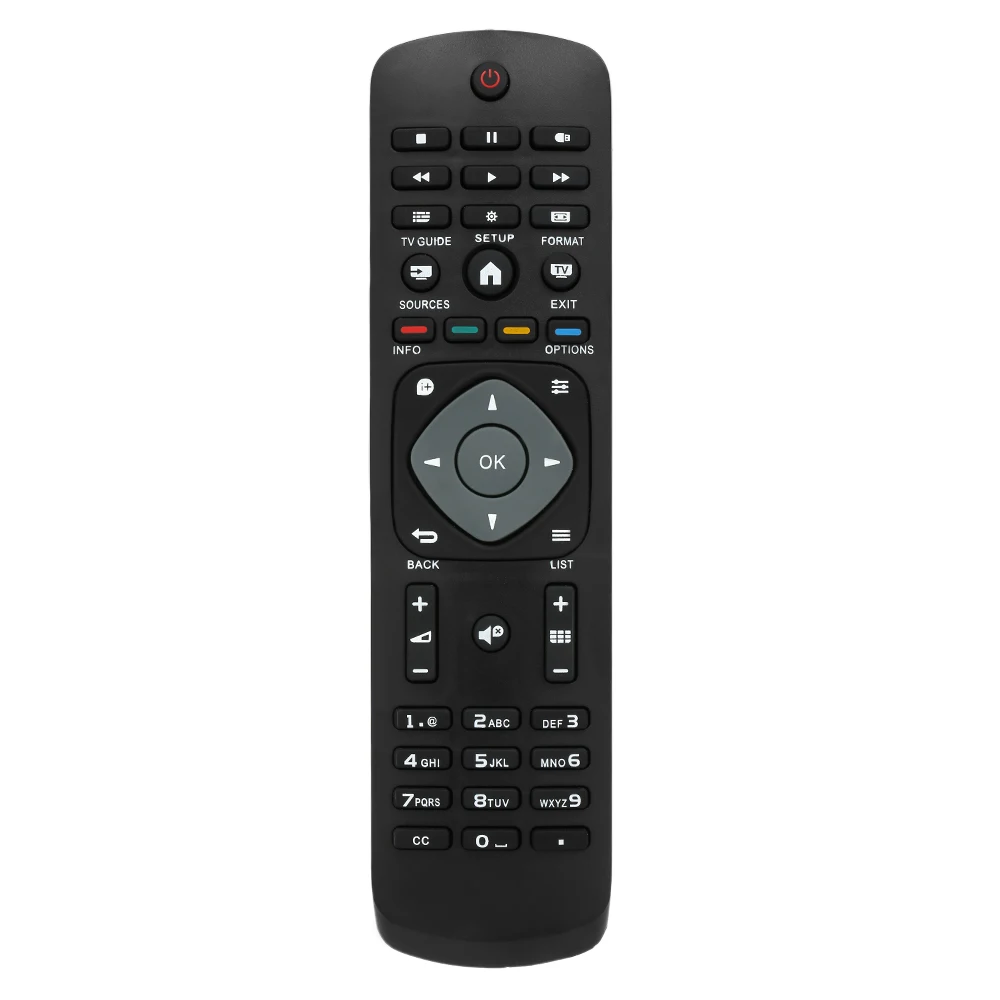 Пульт дистанционного управления Black TV сменный беспроводной пульт для ЖК-ТВ PHILIPS