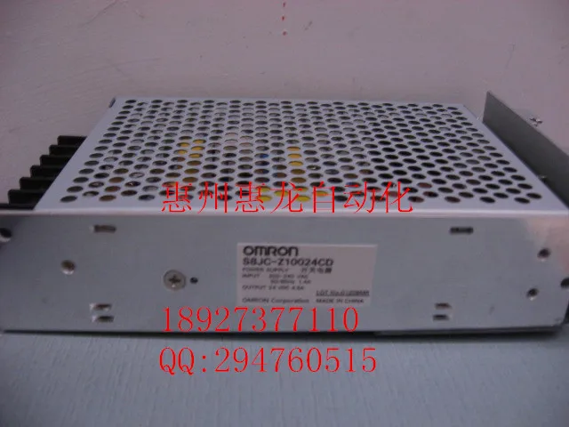 

[ZOB] новый оригинальный OMRON Omron импульсный источник питания S8JC-Z10024CD DC24V -- 5 шт./лот