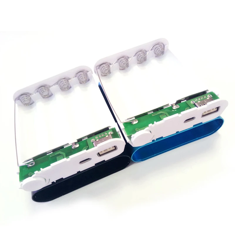 5V 1A USB 4X18650 Мощность банк чехол Комплект Батарея Зарядное устройство коробка для смартфонов