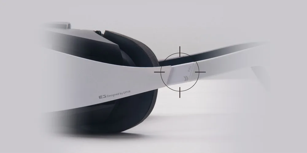 Deepoon E3 3D PC VR 2,5 K гарнитура для компьютера/ноутбука/регулировки IPD/110 градусов FOV с 3D IMAX эффектами и 3D реалистичной