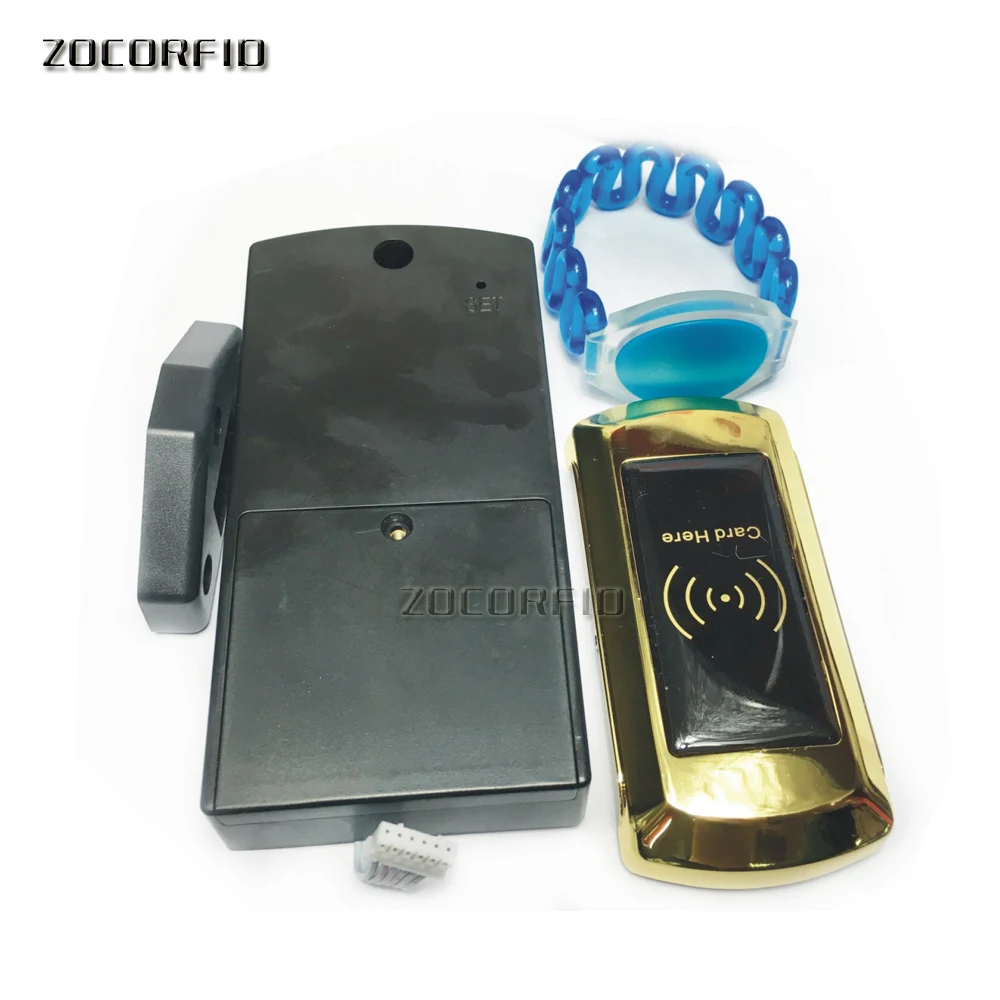 Высококачественный замок для хранения ZOCO RFID EM 125 кГц шкафа бесплатно 1 карта