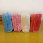 Одноразовая шапочка для душа 20 шт., Нетканая плиссированная шапочка от пыли в форме грибов для спа-салона, ванной комнаты, медицинская шапочка для волос