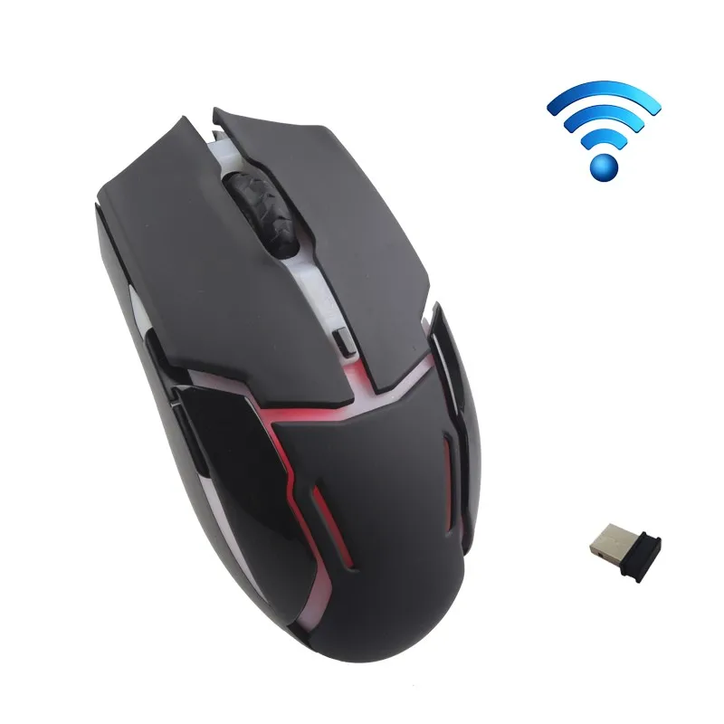 Мышь Беспроводной игровой профессиональная мышь gamer 6 и пуговицы 1200 1600 2400 Точек на