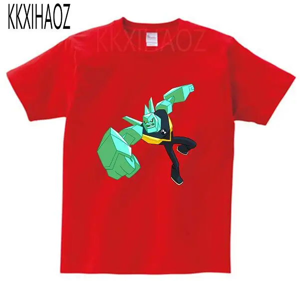 New arrival Ben 10 Protector of Earth cotton T-shirts Short Sleeve Tops Tee TShirts Clothing for Girl Children boy Tshirt M