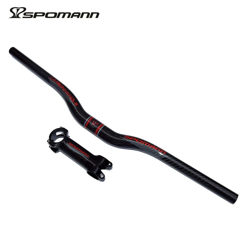 2017 SPOMANN Углеродные детали для дорожного велосипеда комплект из углеродного руля