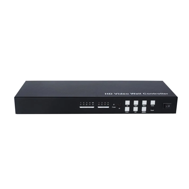 PZJ VW02 2x2 HDMI видео настенный процессор HD TV 1080P матричный контроллер Splicer Splitter Display
