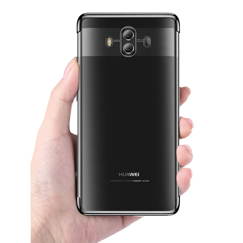 Silicone Soft Back Case For Huawei P8 P10 Lite Plus Mate 7 8 9 10 Pro Cover Electroplating Cases HuaweiP9 Lite2017 |