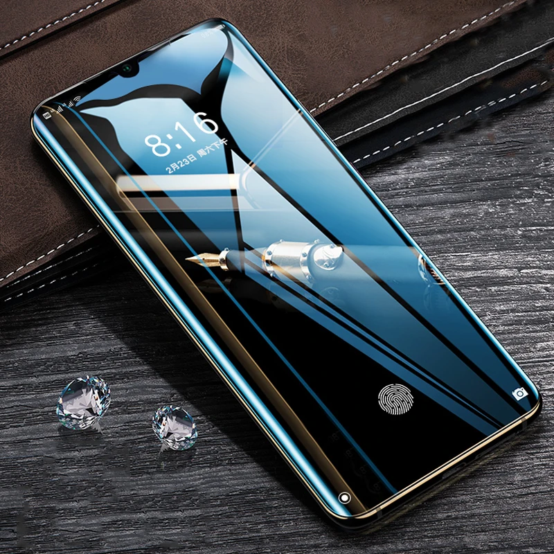 Изогнутое 3D стекло CHYI для OnePlus 7 Pro полноэкранная защитная пленка олеофобное