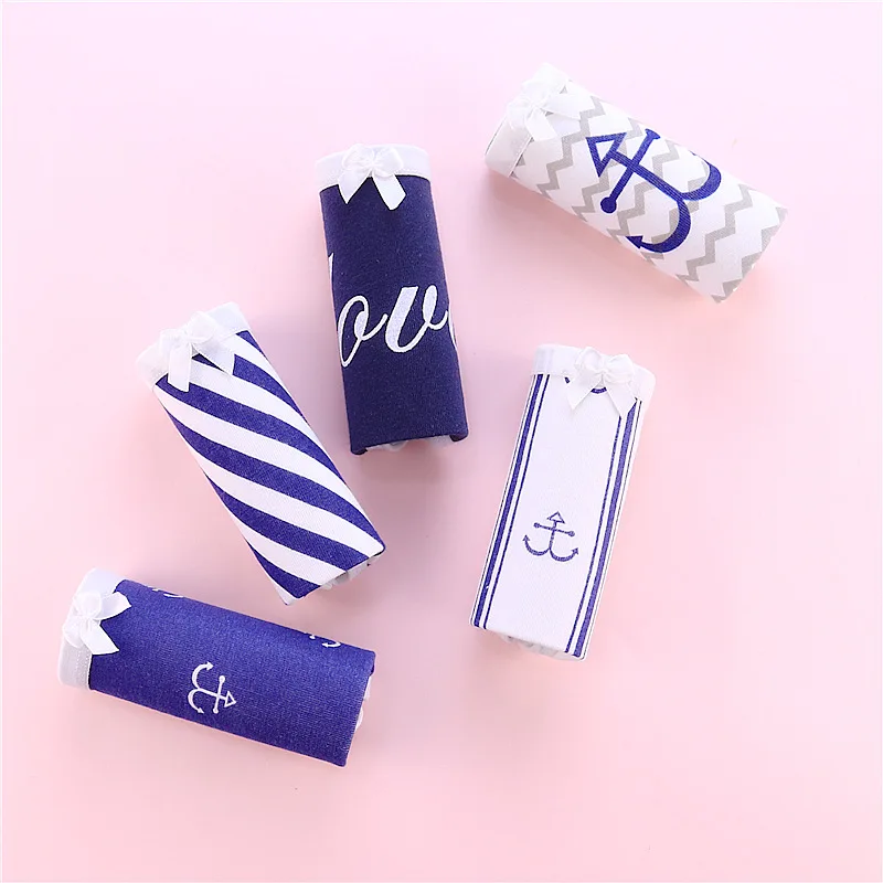 SP & CITY нижнее белье для девочек с рисунком якоря из мультфильма женские мягкие