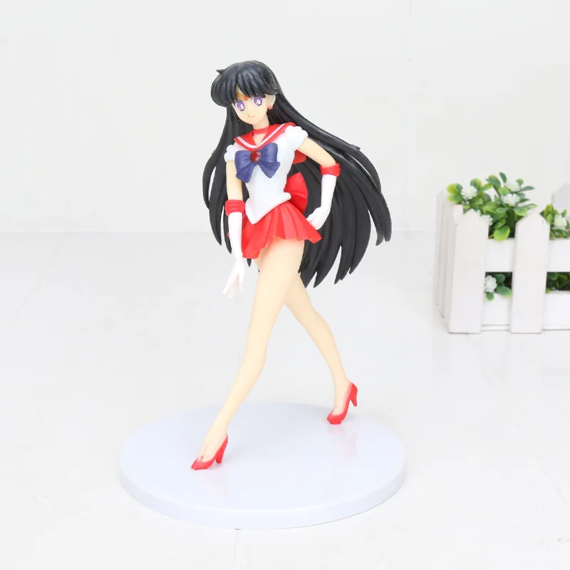 Фигурка Сейлор Мун 16 см Tsukino Usagi Mercury Mars Venus Jupiter Chibiusa Meiou Setsuna Kaiou фигурка украшения торта ПВХ Модель