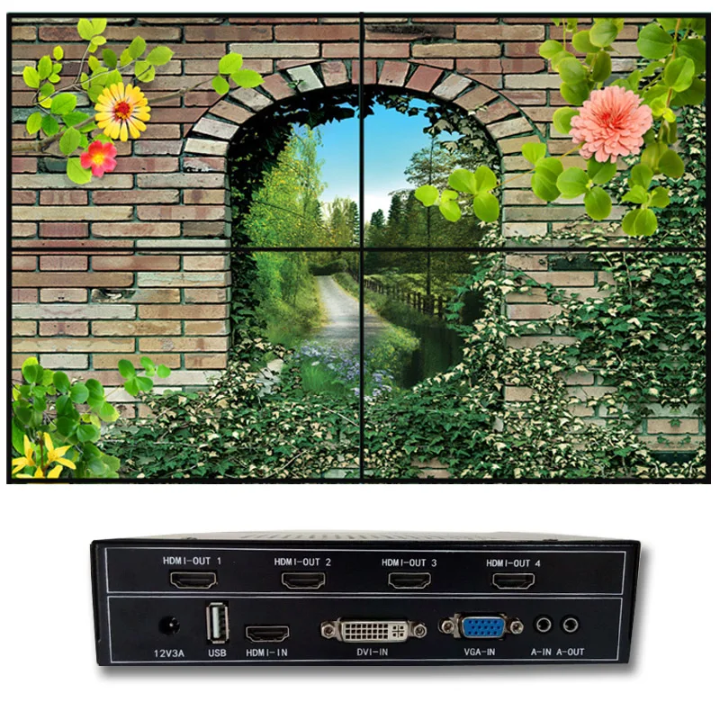 

2x2 video wall controller build your own video wall system