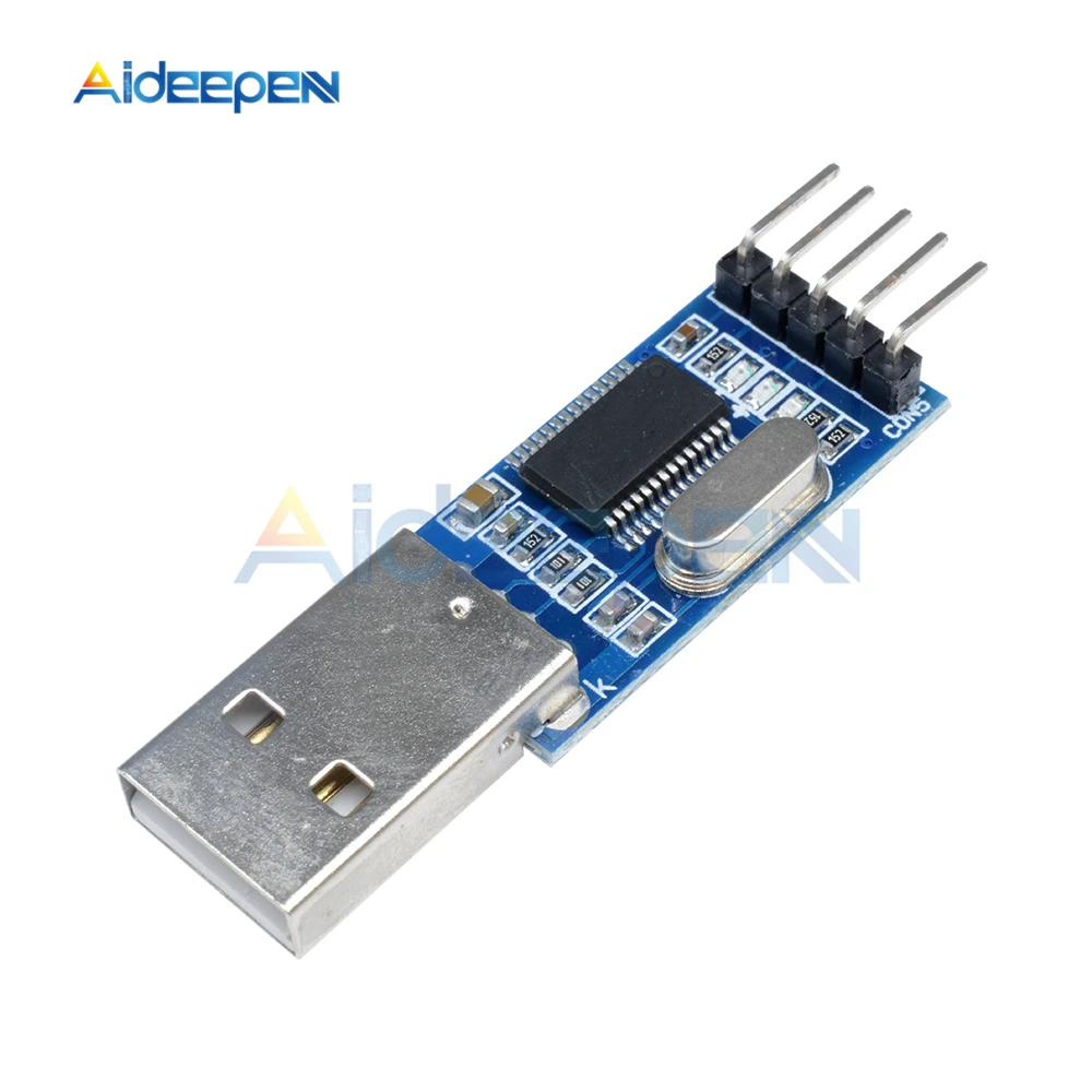 Модуль адаптера преобразователя USB в RS232 TTL PL2303 PL2303HXA плата для скачивания Arduino 5