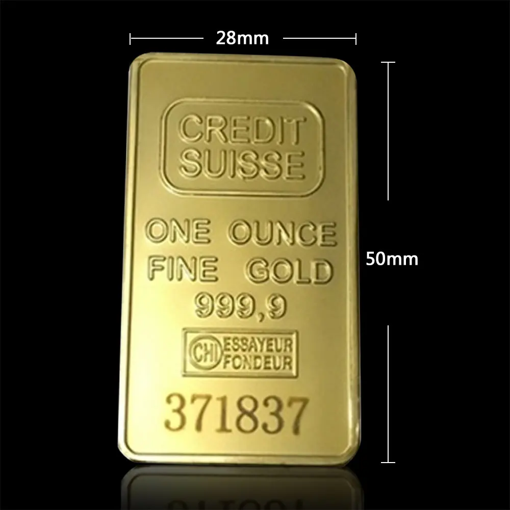 Реплика с покрытыем цвета чистого 24 каратного золота Юбилейные монеты слоистых