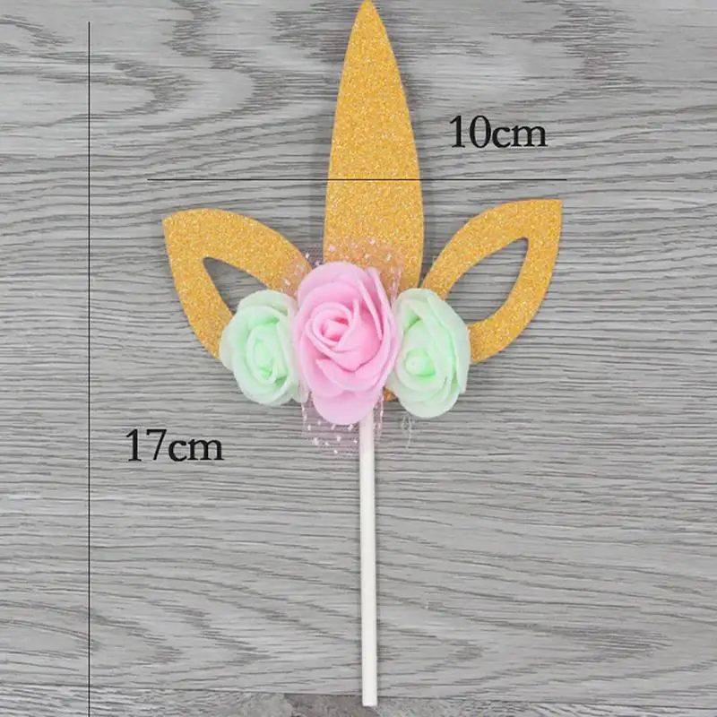 Лидер продаж 1 шт. прекрасный Топпер для капкейков баннер флажков вечеринки на