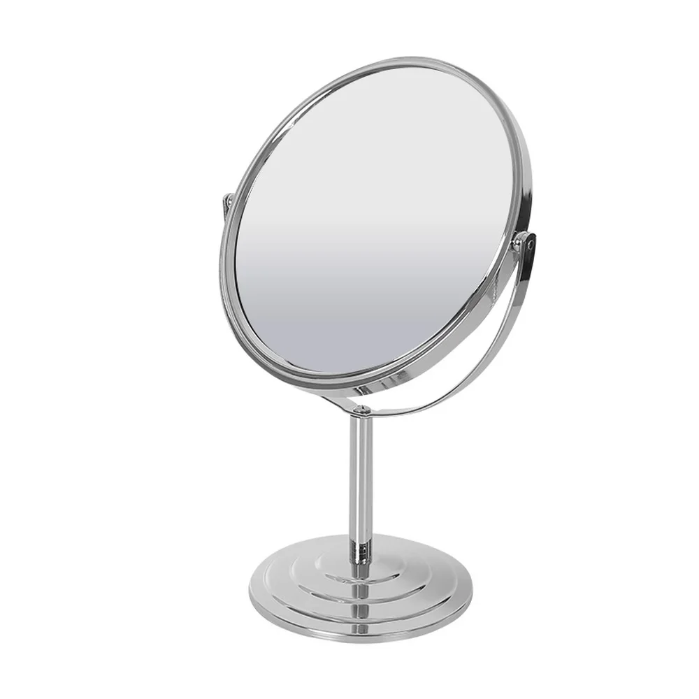 Зеркало для макияжа настольное круглое овальное зеркало простое дамское