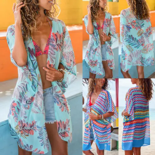 Летние Новые повседневные женские шифоновые Блузы с коротким рукавом и