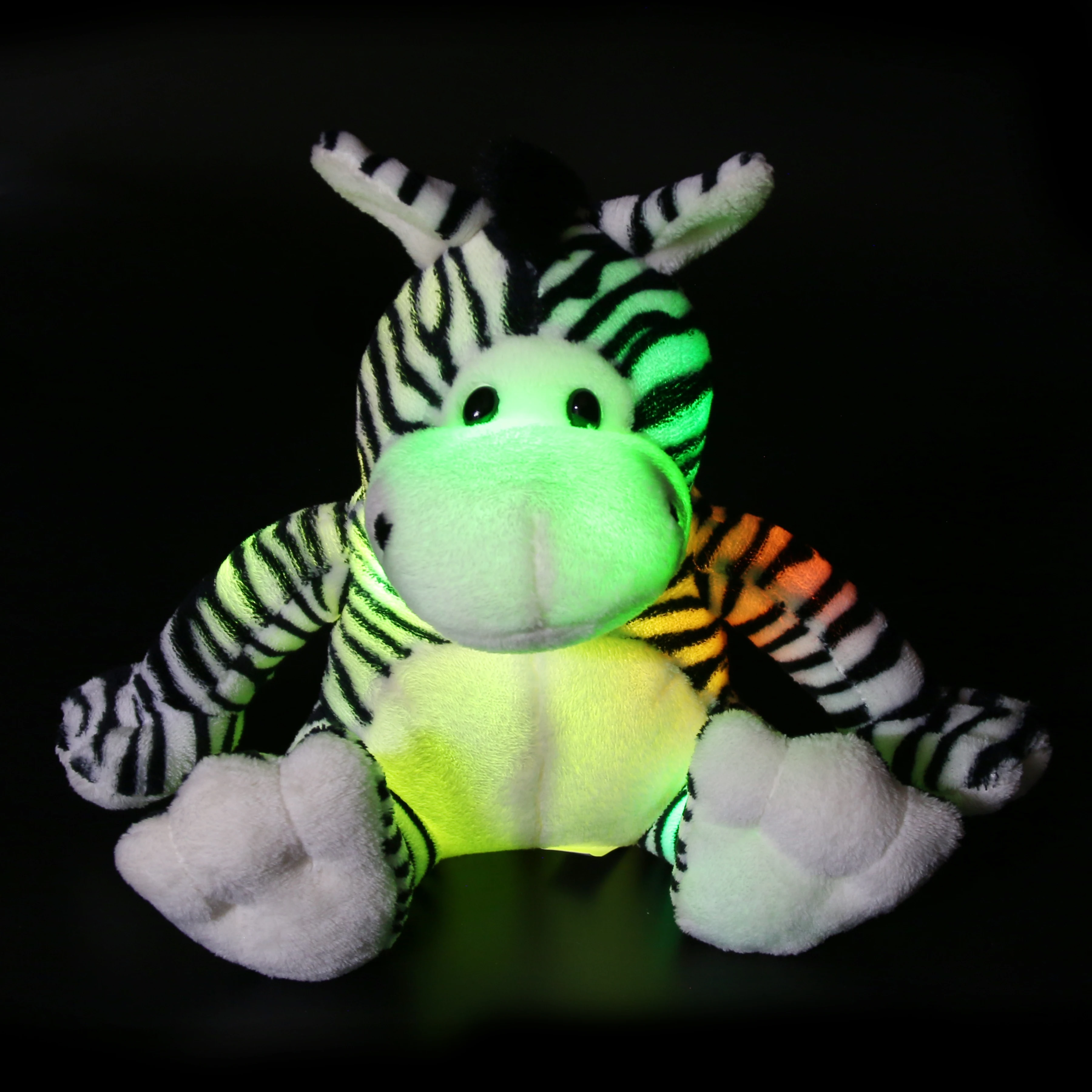 Шаг дропшиппинг 1 шт. светодиодная набивная лампа Зебра мягкая плюшевая игрушка с