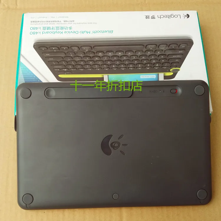 Оригинальная портативная беспроводная мини-клавиатура K480 с Bluetooth для iPad
