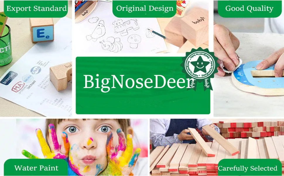 BigNoseDeer деревянные игрушки активность куб обучения бусины провода лабиринт парковка игровой центр 5 в 1 для малышей подарок