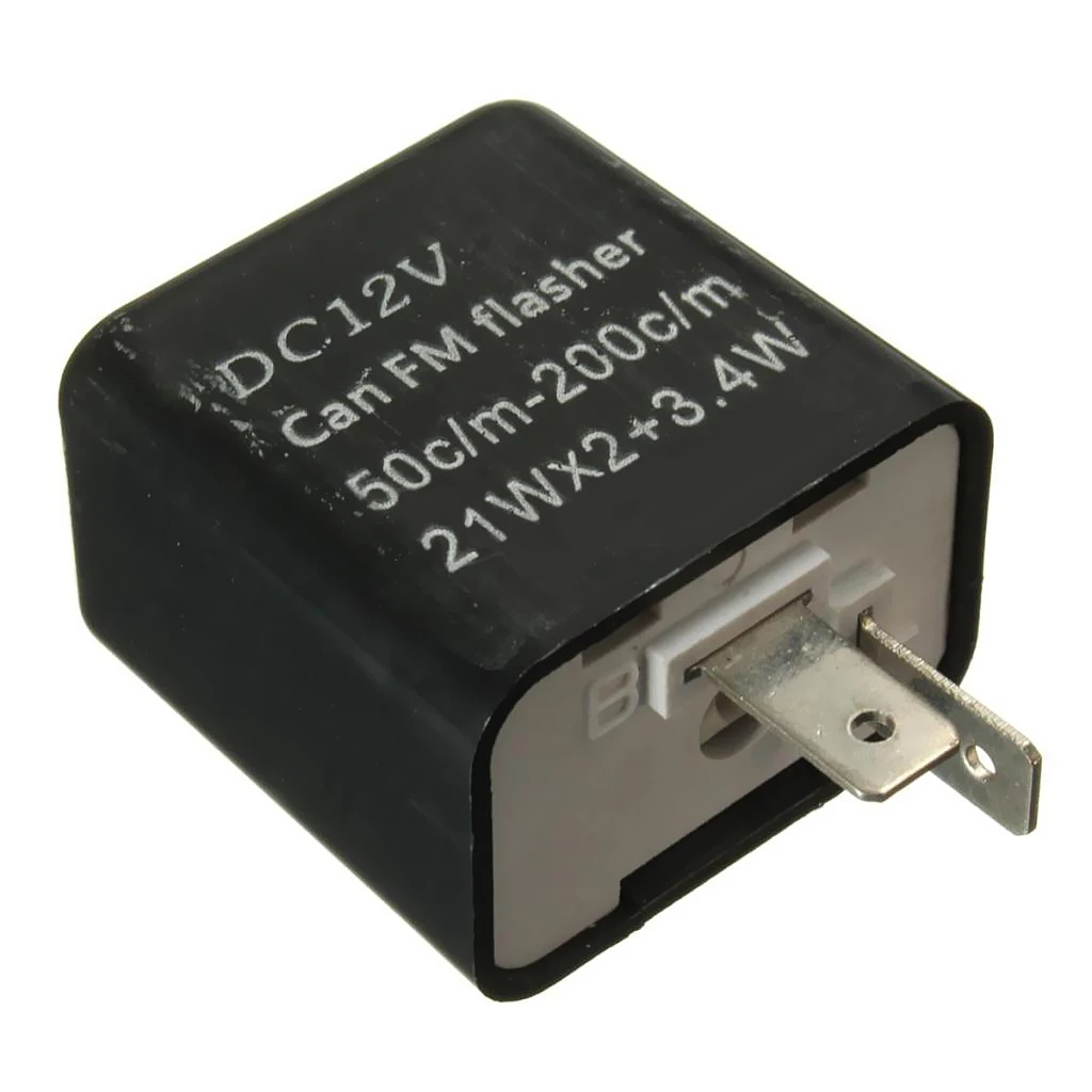 1 шт. LED Flasher 12 В 2 Pin регулируемое частотное реле индикатор сигнала поворота для Honda