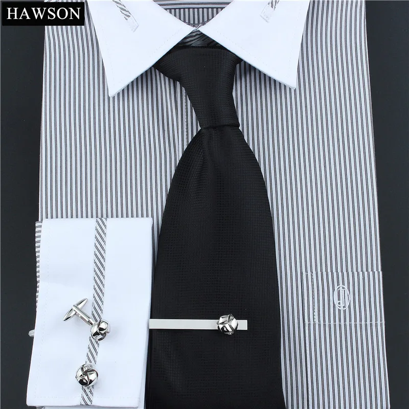 Мужской комплект из запонок и зажима для галстука|knot cuff link|tie clip setcuff links |