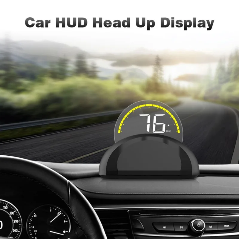 C700 OBD2 Hud Дисплей с зеркалом цифровой проекции автомобиля Спидометр бортовой