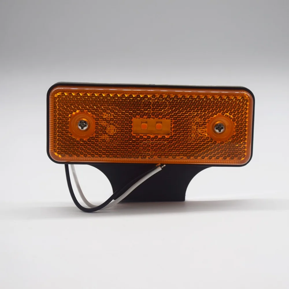 Универсальный прямоугольник для мотоцикла красный светодиод 24 светодиода