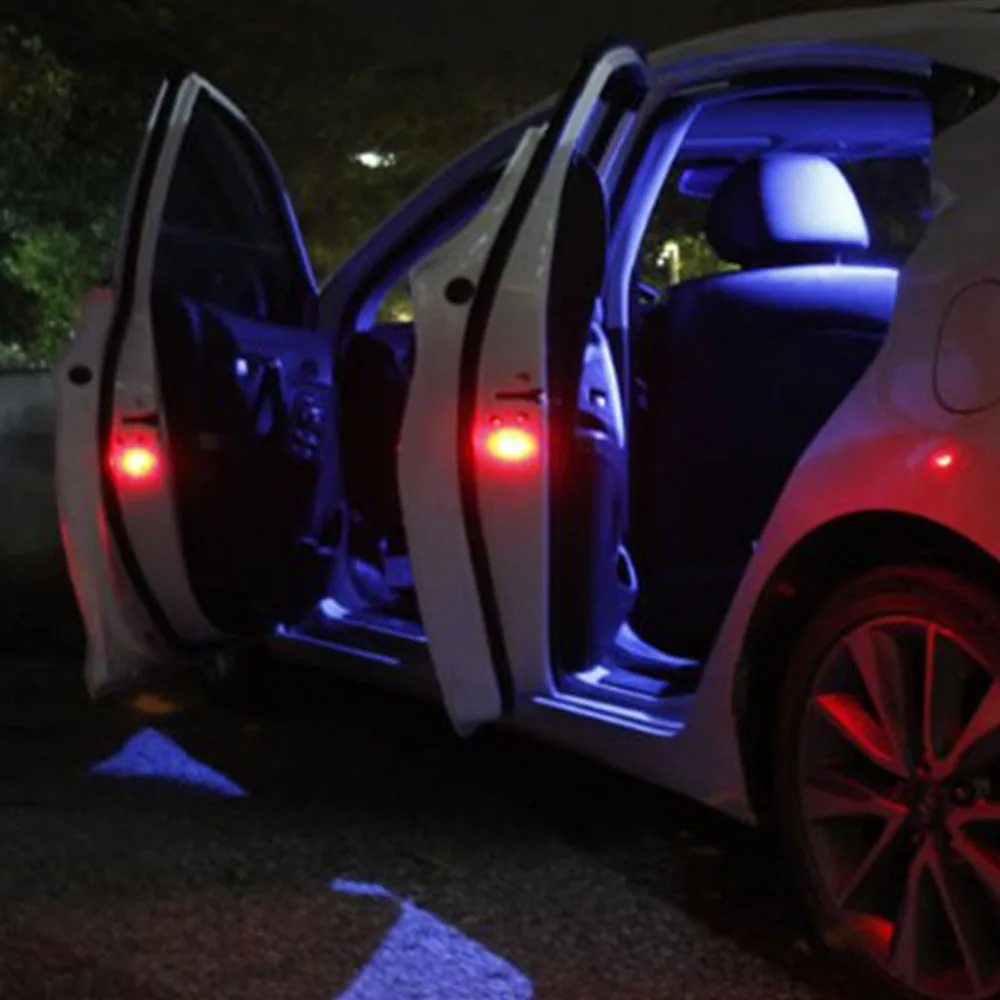 2 шт. автомобильная светодиодная сигнальная лампа 3 светодиода | Автомобили и