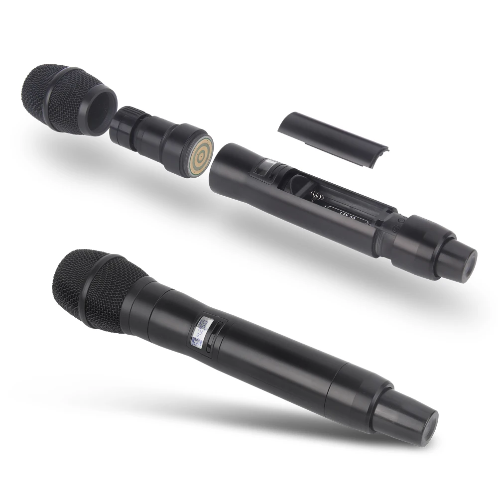 Чистый звук! Стандартное разнесённое 2 канальное беспроводное устройство УВЧ для