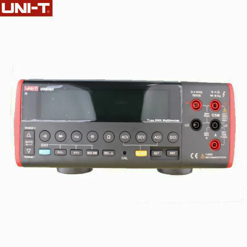 Цифровой мультиметр UNI T UT805A настольного типа 199999 отсчетов True RMS автоматические