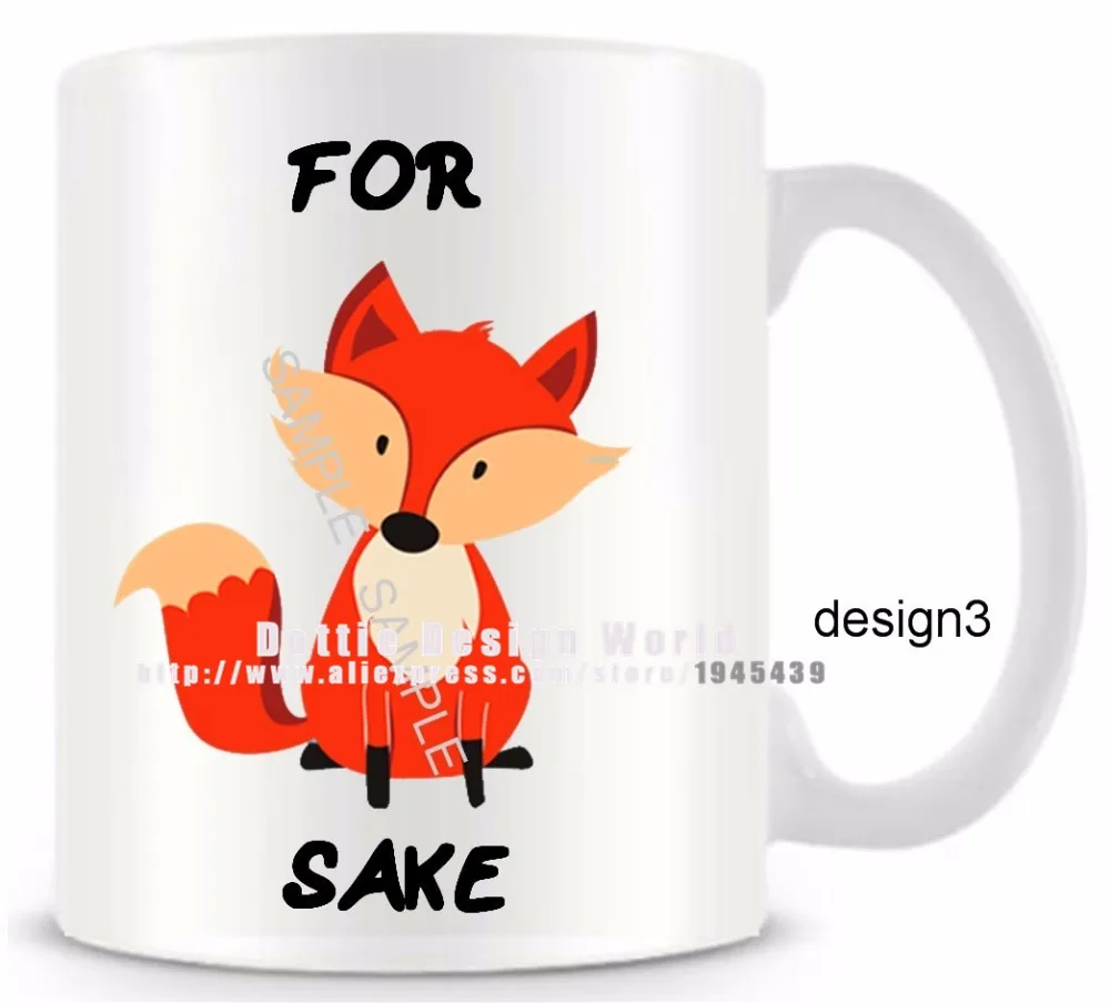 Персонализированные для лисы Саке забавная Новинка кружка путешествий чашка 11