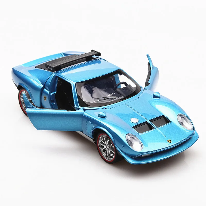 1:32 игрушечный автомобиль Miura Concept 1965 Металлический Игрушечный Автомобиль из